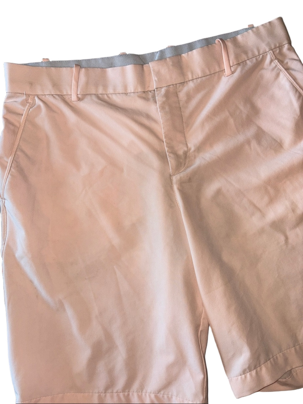 Nike Men’s 34 Light Peach Dri Fit Golf Shorts